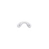 Placchette anatomiche morbide in silicone inserti trasparenti a vite