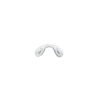 Placchette anatomiche morbide in silicone inserti trasparenti a pressione